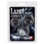 Lust 3 Cock Rings black - 2