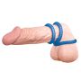 Lust 3 Cock Rings blue - 5