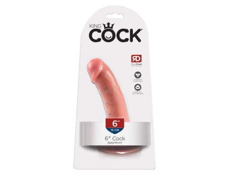 King Cock 6 inch Flesh