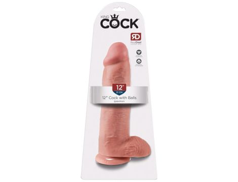 King Cock with balls 12 inch