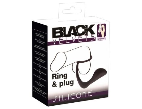 Black Velvets Ring & Plug