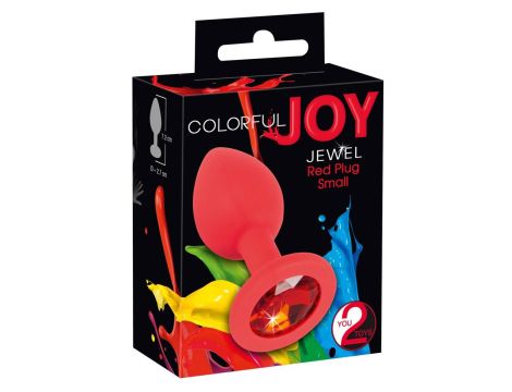 Colorful Joy Jewel Red Plug