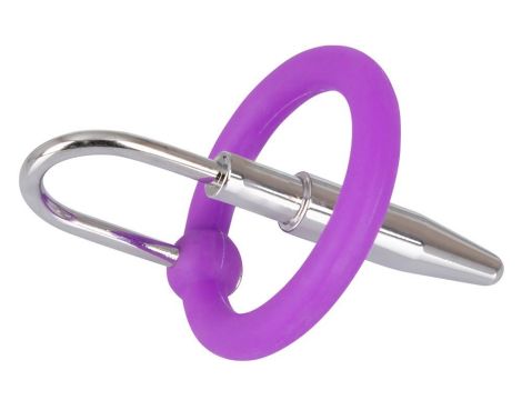 Penis Plug+Silicone Glans Ring - 3