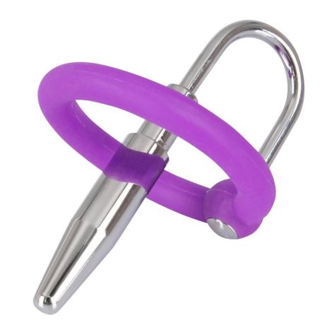 Penis Plug+Silicone Glans Ring - 2