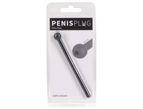 Penis Plug Piss Play black