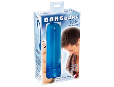 Bang Bang Blue Penis Pump blue