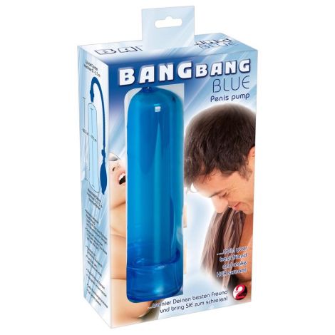 Bang Bang Blue Penis Pump blue