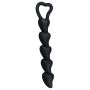 Black Velvet Anal Beads - 3