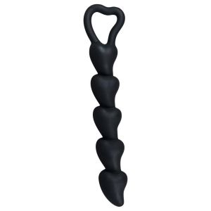 Black Velvet Anal Beads - image 2