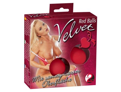 Velvet Red Balls