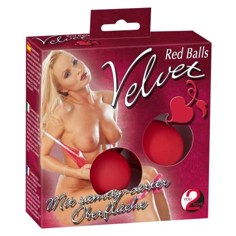 Velvet Red Balls