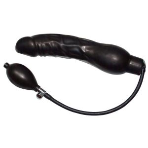 Inflatable latex dildo - image 2