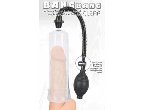 Bang Bang Penis Pump clear - 8