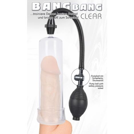 Bang Bang Penis Pump clear - 8