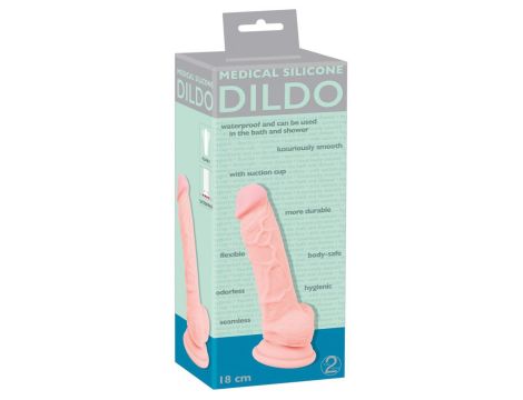 Medical Silicone Dildo 18 cm