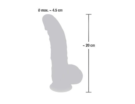 Medical Silicone Dildo 20 cm - 8