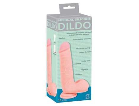 Medical Silicone Dildo 20 cm