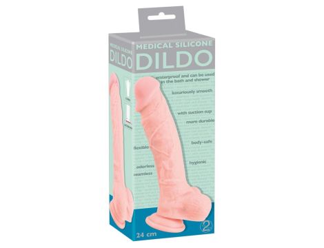 Medical Silicone Dildo 24 cm