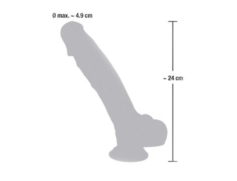 Medical Silicone Dildo 24 cm - 8