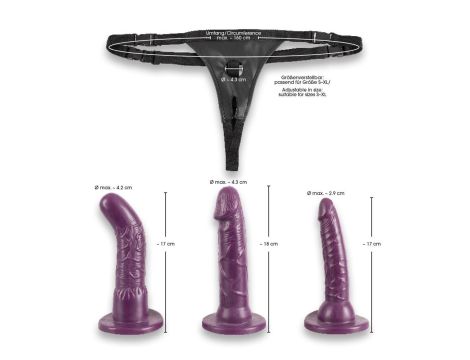 Bad Kitty Strap-on purple - 7