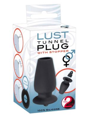 Lust Tunnel Plug with Stopper