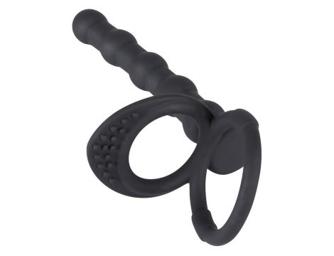 Black Velvets Cock & ball ring - 3