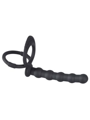 Black Velvets Cock & ball ring - image 2