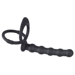 Black Velvets Cock & ball ring - image 2