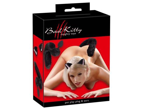 Bad Kitty Pet Play Plug & Ears