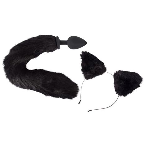 Bad Kitty Pet Play Plug & Ears - 2