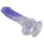 Crystal Clear Dildo with balls - 8