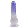 Crystal Clear Dildo with balls - 9