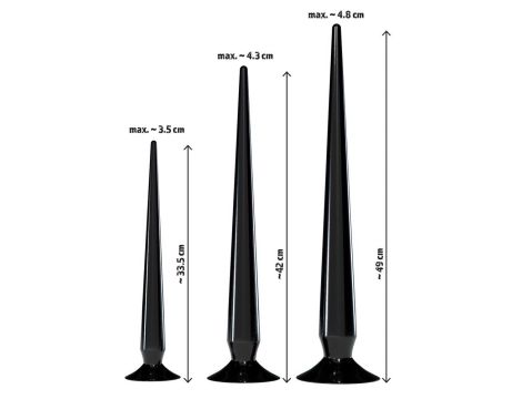 Super Long Anal Plug Set - 9