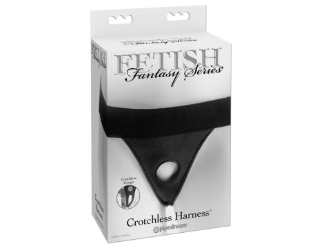 FFS Crotchless Harness Black