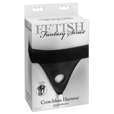 FFS Crotchless Harness Black