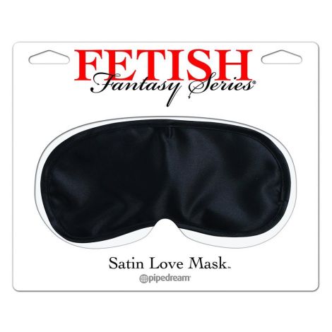 FFS Satin Love Mask Black