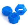 C Deluxe Cock Ring Set Blue - 3