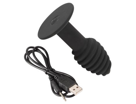 Black Velvets Twist butt plug - 7