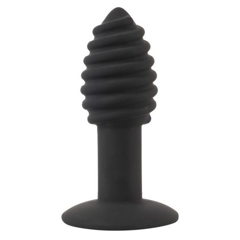 Black Velvets Twist butt plug - 2