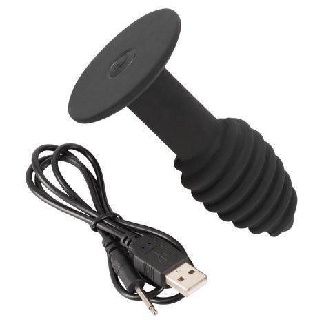 Black Velvets Twist butt plug - 7