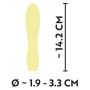 Cuties Mini Vibrator Yellow3.G - 10