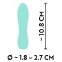 Cuties Mini Vibrator Green 3.G - 10