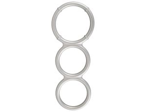 Metallic Silicone Triple Ring - image 2