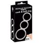 Metallic Silicone Triple Ring - 2