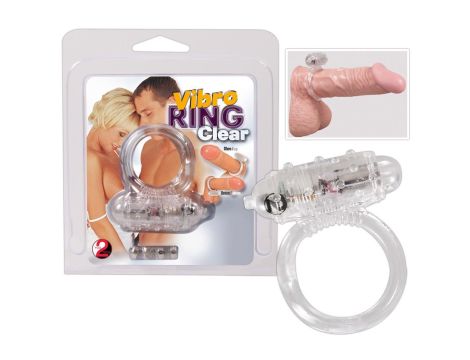 Vibro ring Clear Silicone - 6