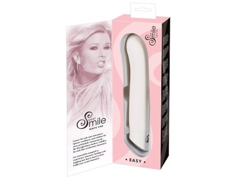 Smile Easy White Vibrator - 4