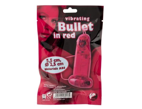 Vibrating Bullet red