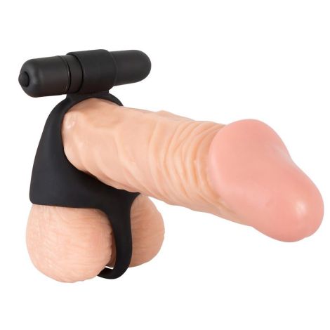 Black Velvets Cock & Ball Ring - 7