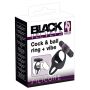 Black Velvets Cock & Ball Ring - 2