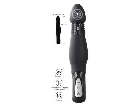 Y2T Black Thrusting Anal Vibe - 8